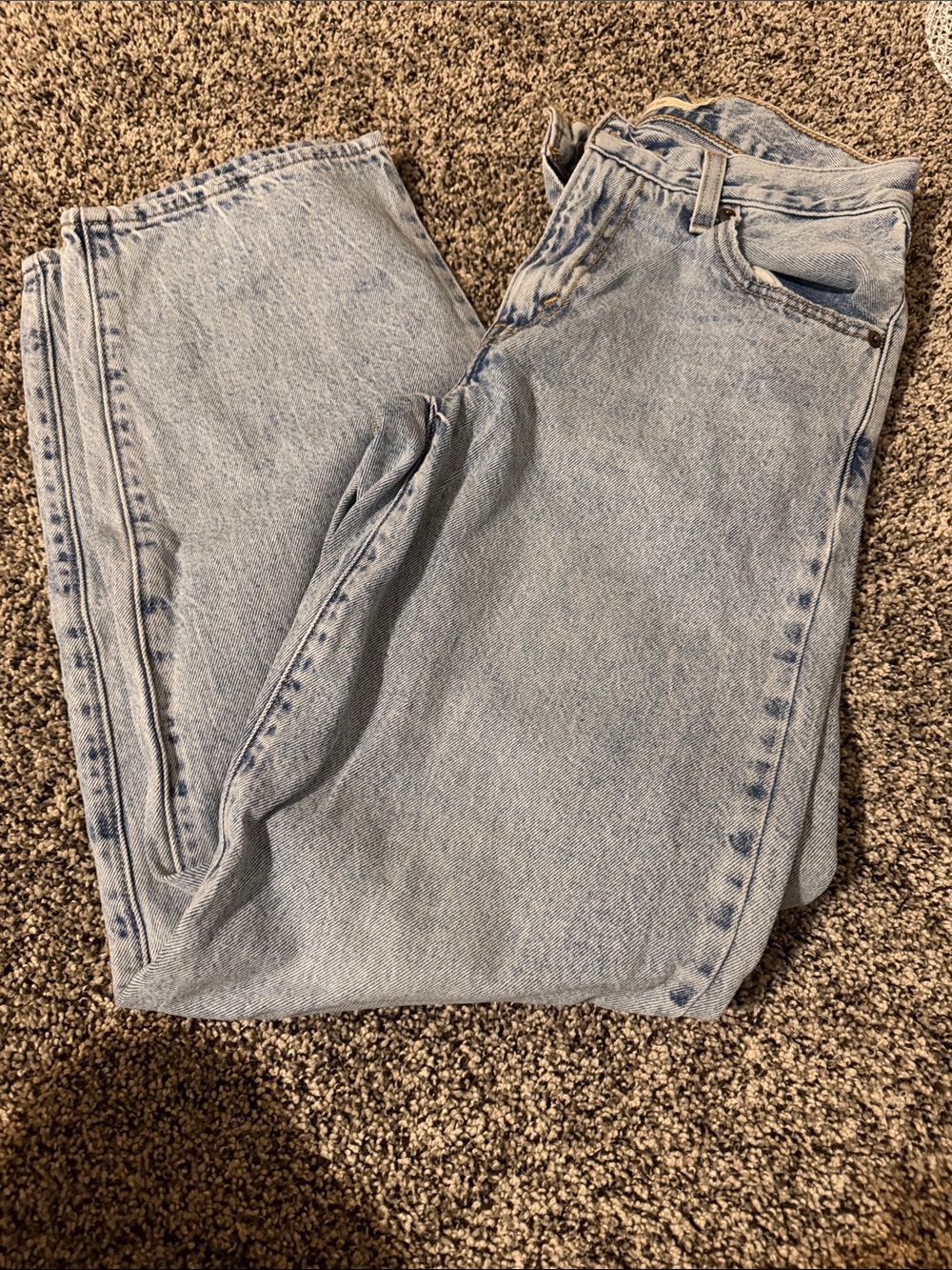 Levi's Light Wash Relaxed Boyfriend Jeans